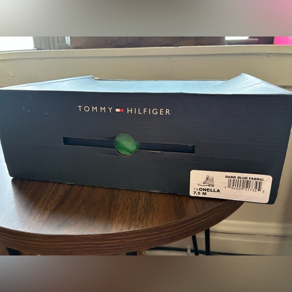 Tommy Hilfiger Black Quilted Combat Boots - Picture 2 of 6